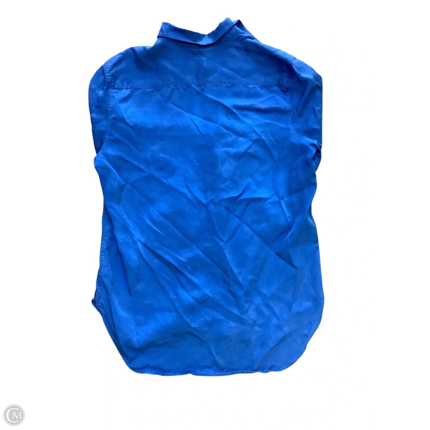 Blouse Long Sleeve By Babaton In Blue, Size: M