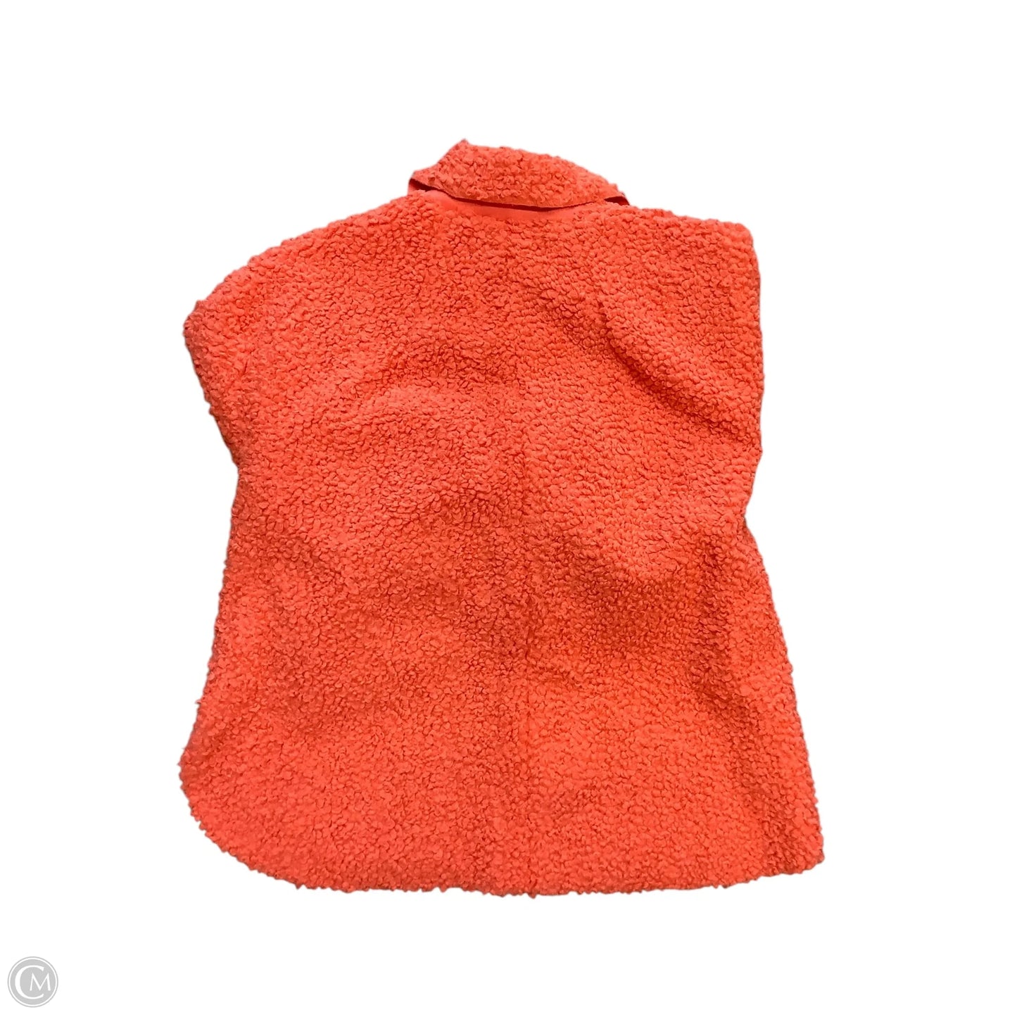 Coat Faux Fur & Sherpa By Endless Rose In Orange, Size: S