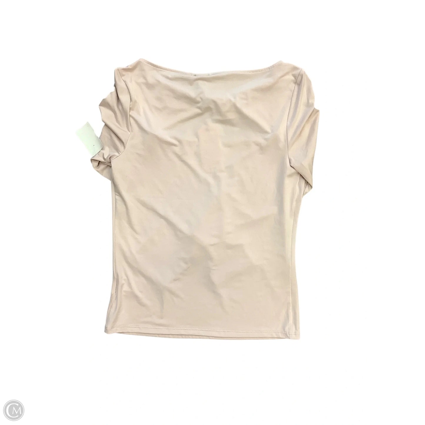 Blouse Long Sleeve By Express In Tan, Size: M