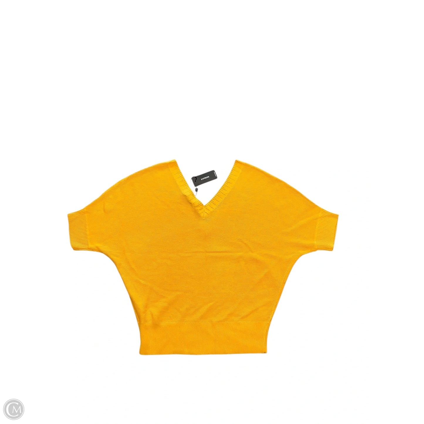 Sweater By Express In Yellow, Size: S