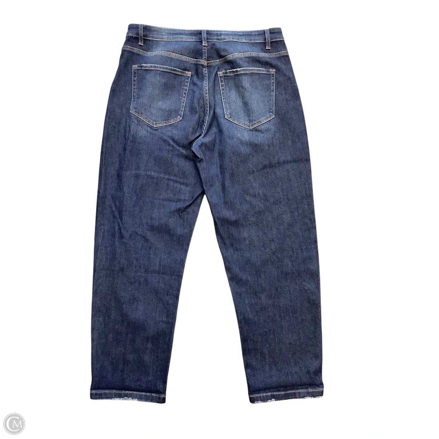 Jeans Wide Leg By Flying Monkey In Blue Denim, Size: 12/14(31)