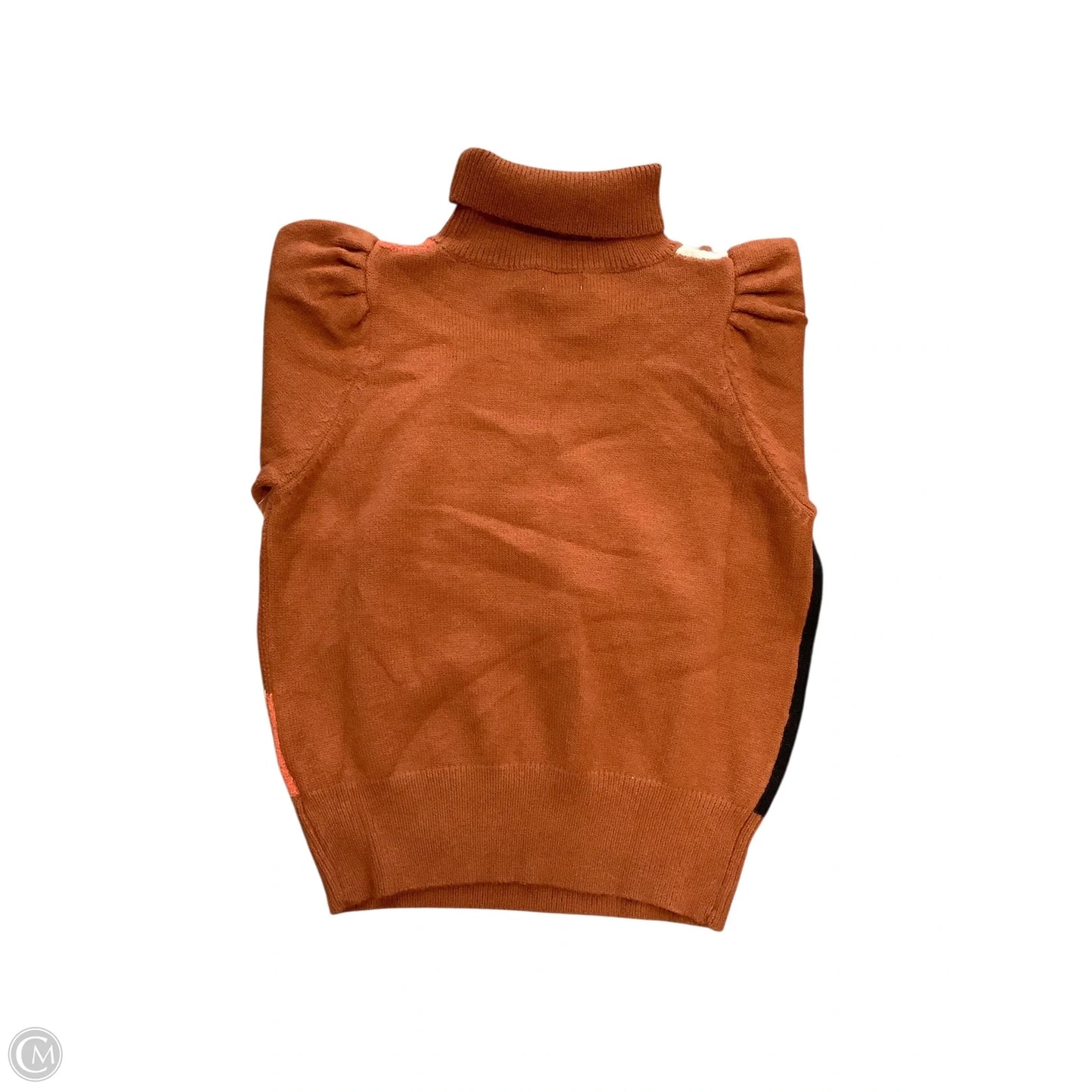 Sweater By Clothes Mentor In Brown, Size: L