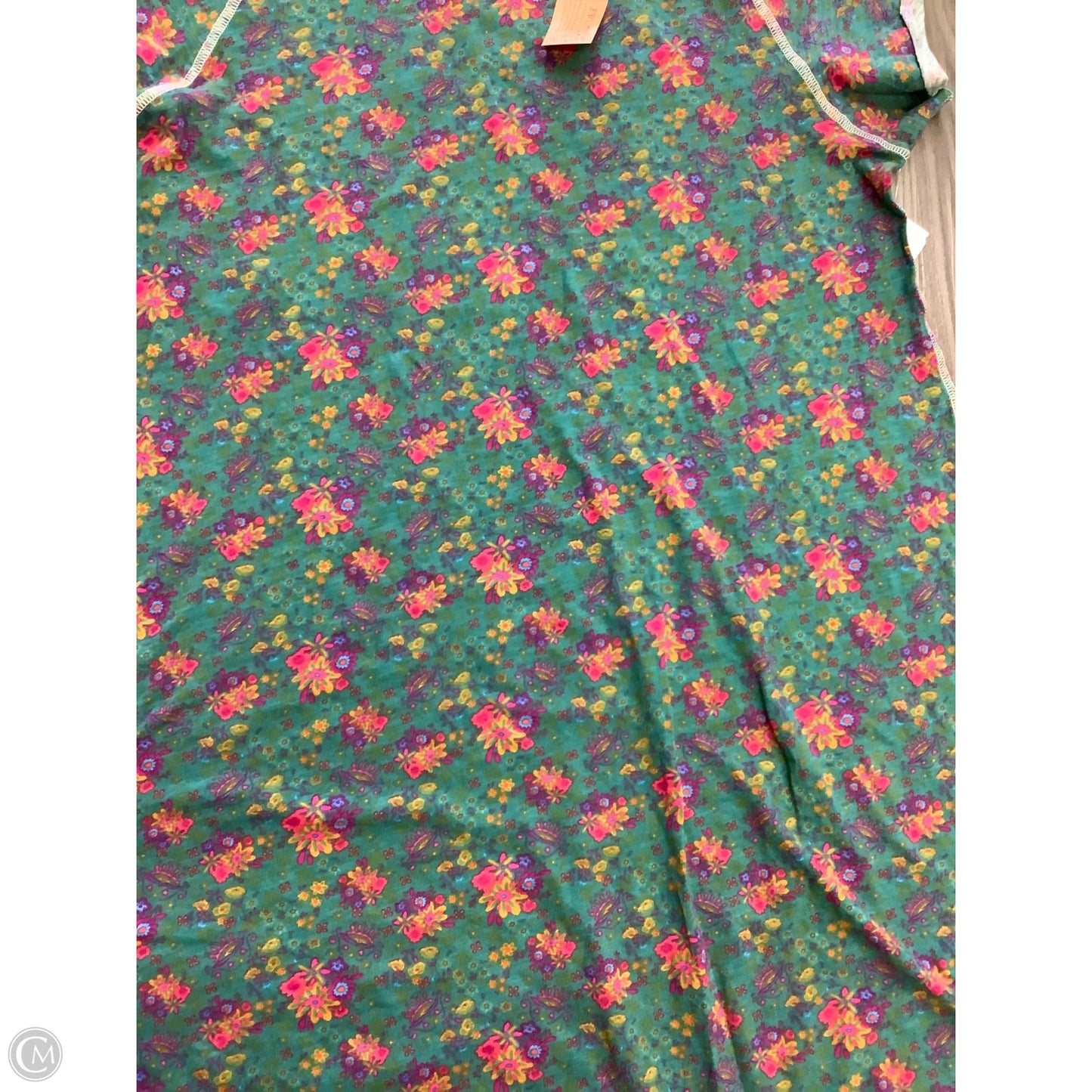 Dress Casual Short By Natural Life In Floral Print, Size: L