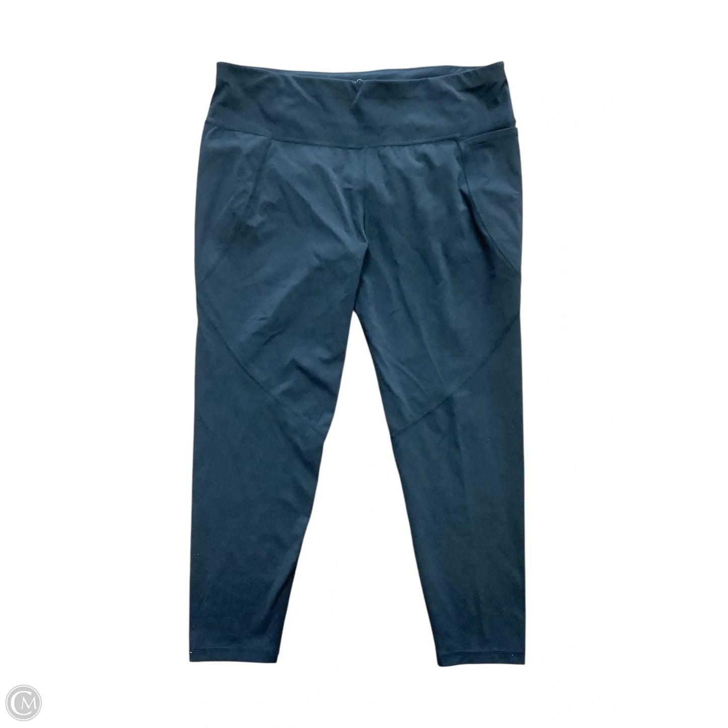 Athletic Leggings By Sweaty Betty In Navy, Size: Xl