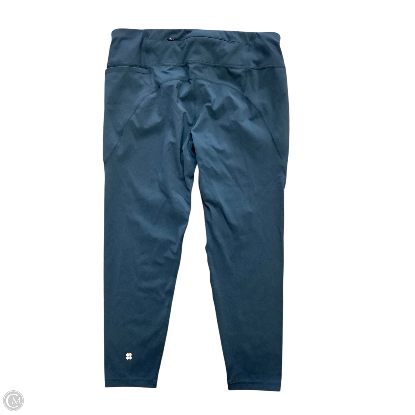 Athletic Leggings By Sweaty Betty In Navy, Size: Xl