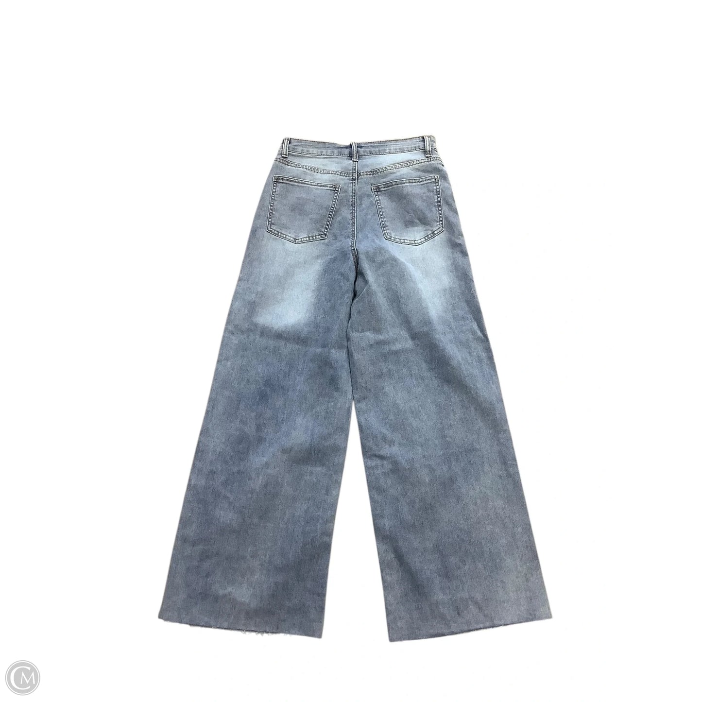 Jeans Wide Leg By Easel In Blue, Size: S