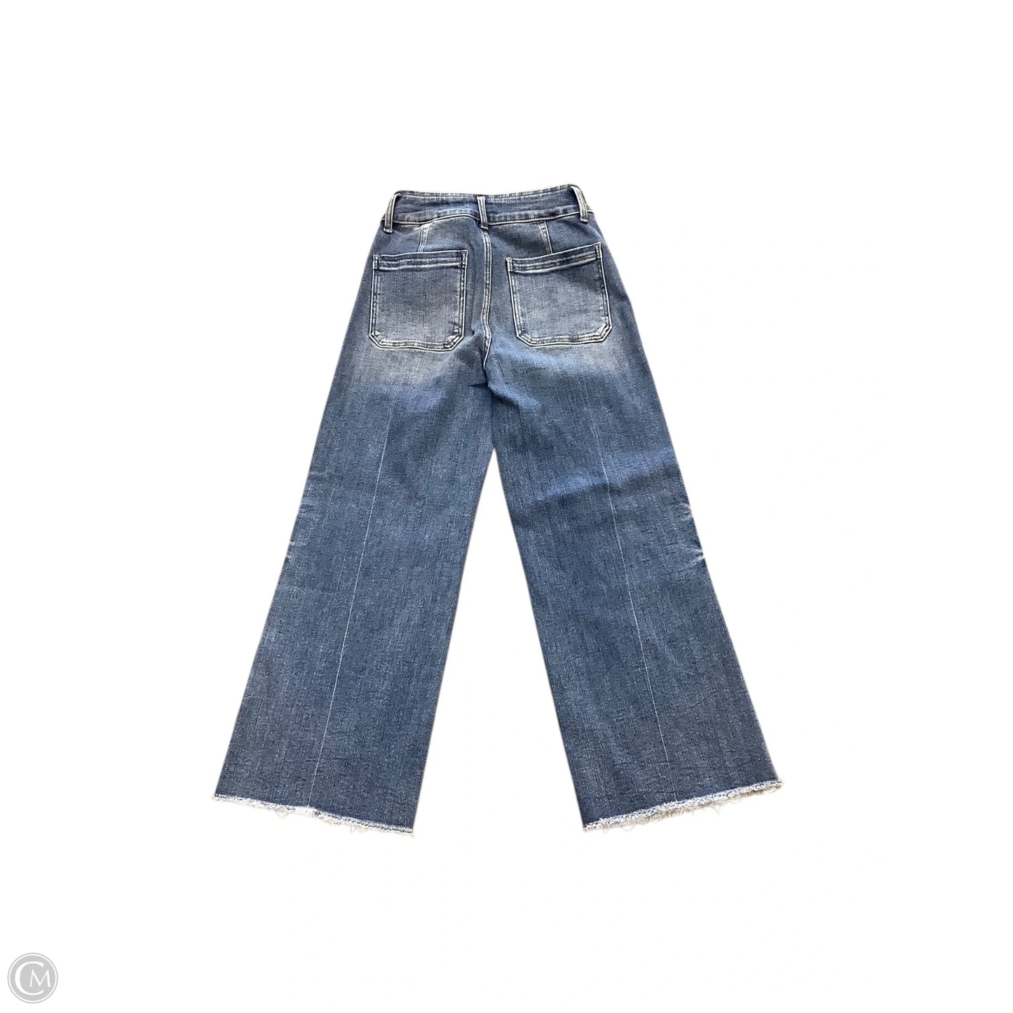 Jeans Wide Leg By Cmb In Blue Denim, Size: 4