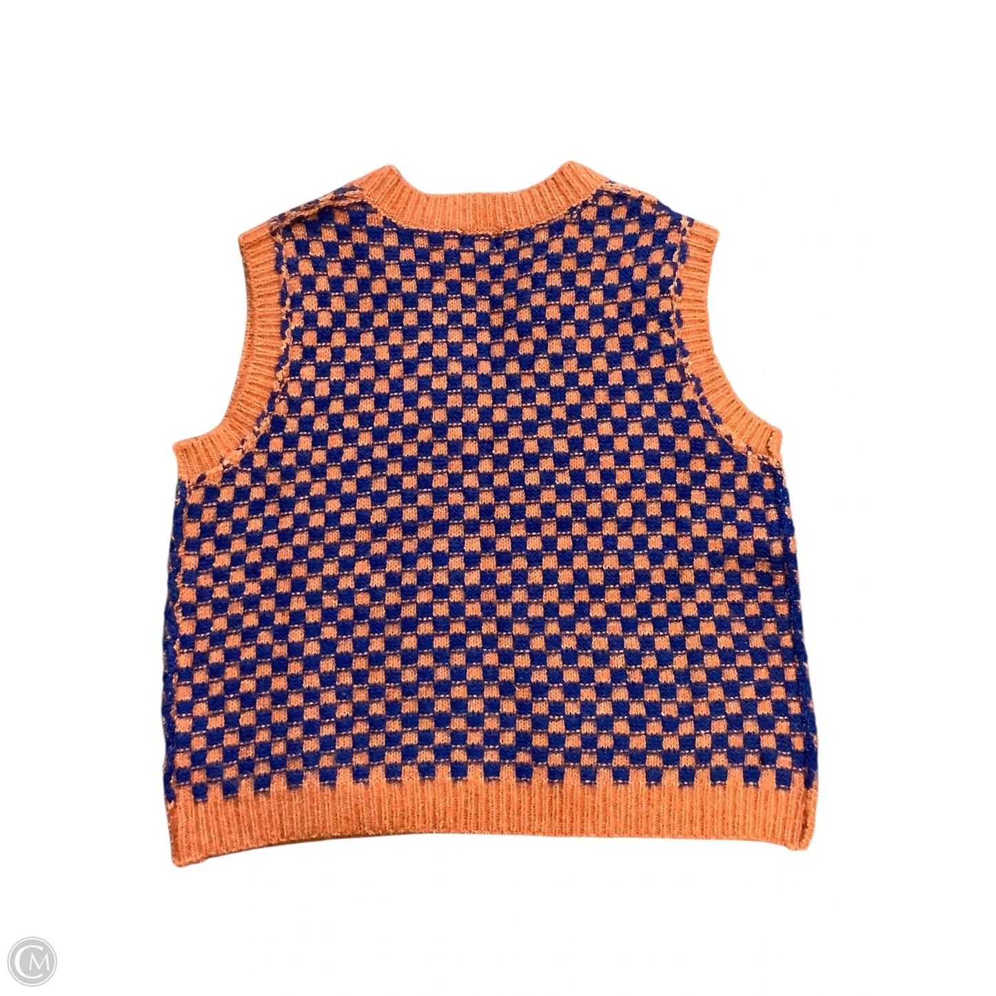 Vest Sweater By Pol In Orange, Size: M