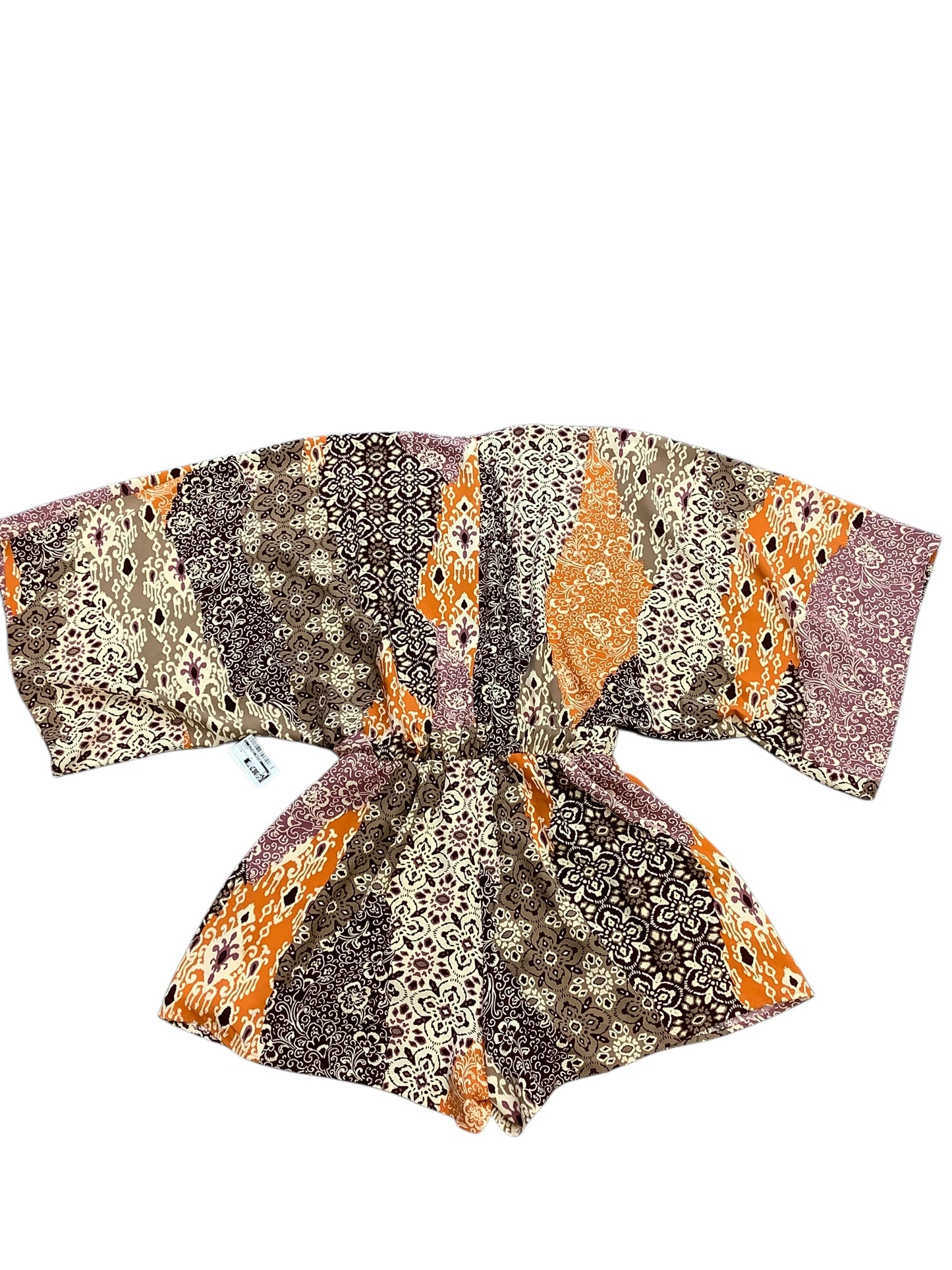 Romper By Clothes Mentor In Orange, Size: M