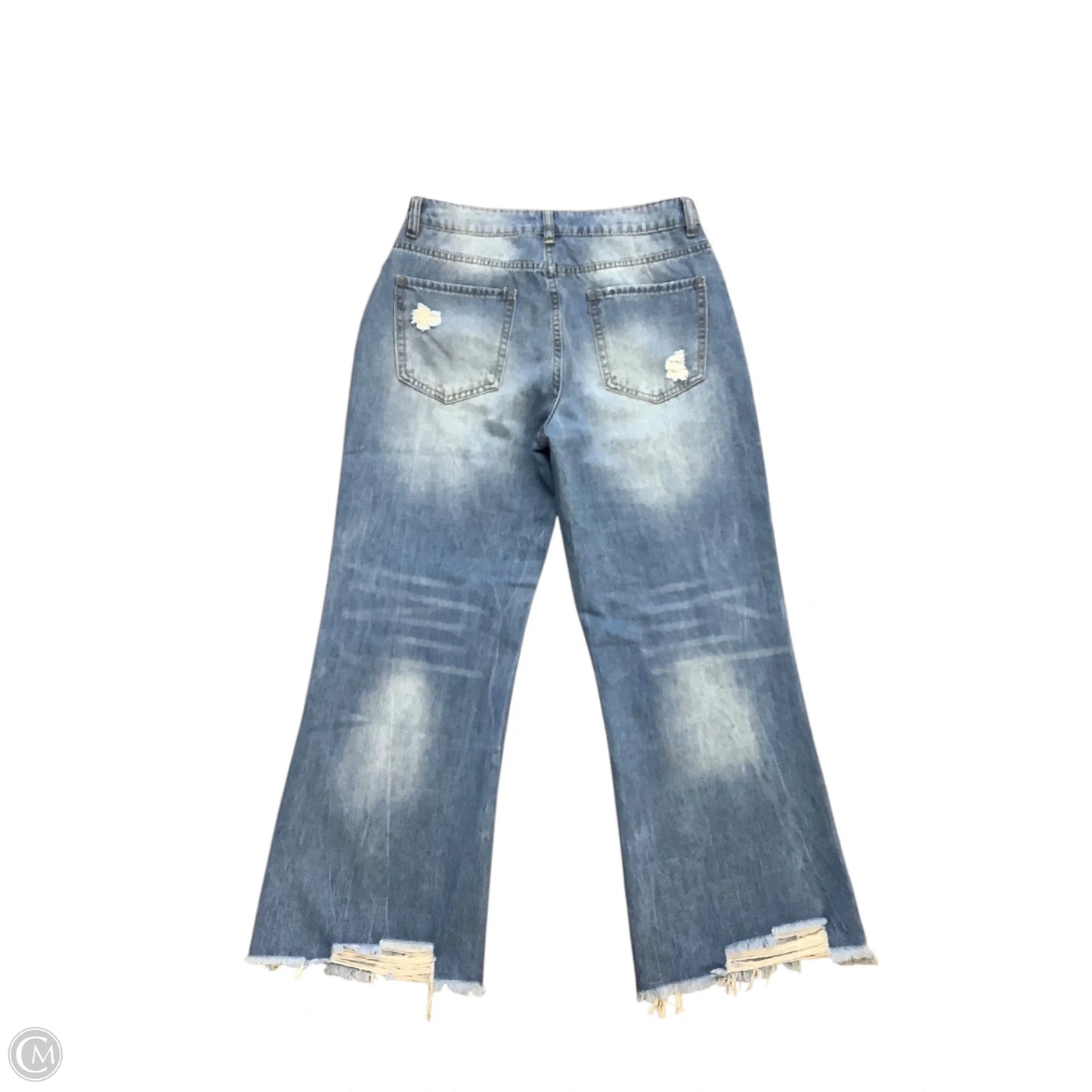 Jeans Cropped By Clothes Mentor In Blue, Size: S
