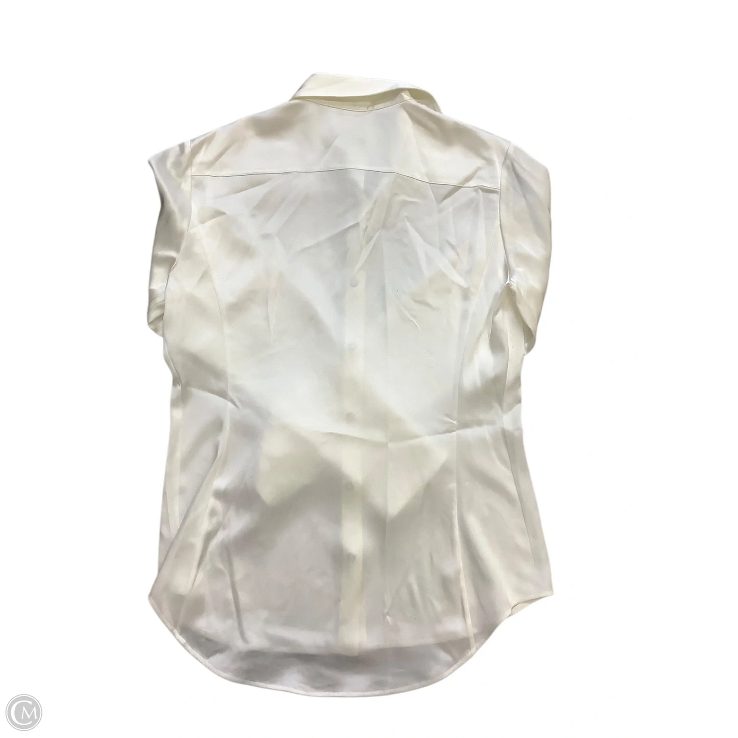 Blouse Long Sleeve By Rag And Bone In Ivory, Size: M