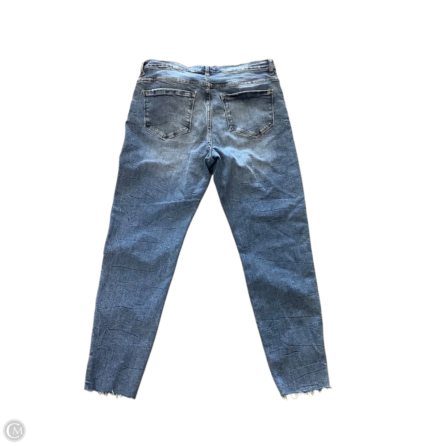 Jeans Skinny By Kensie In Blue Denim, Size: 14