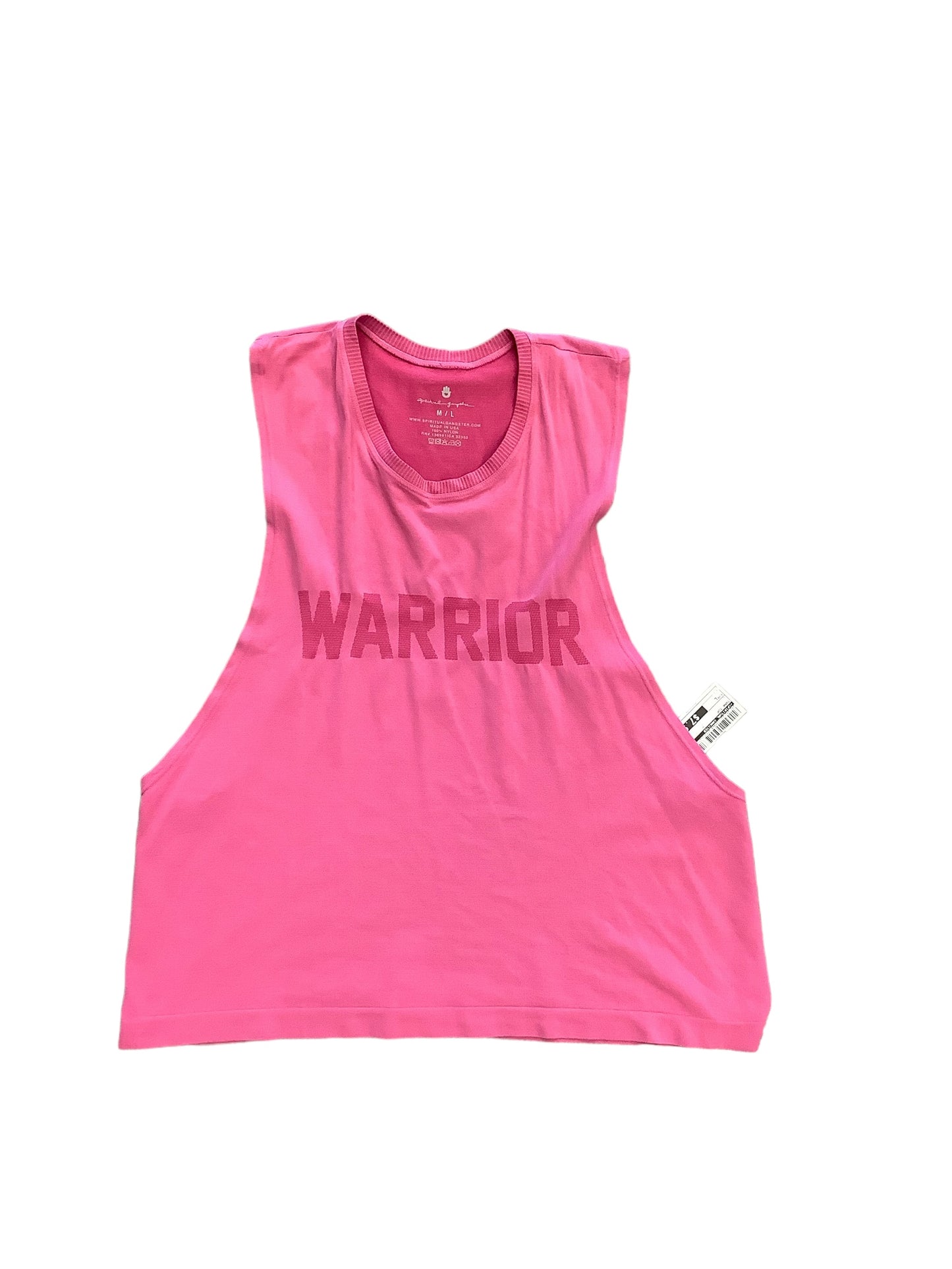 Tank Top By Spiritual Gangster Size: m/l