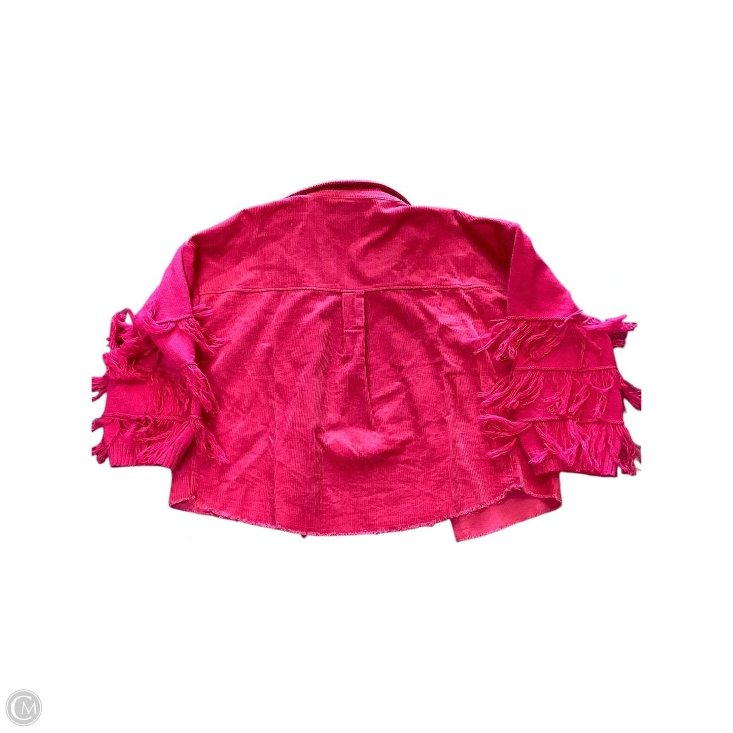 Jacket Shirt By Umgee In Pink, Size: S