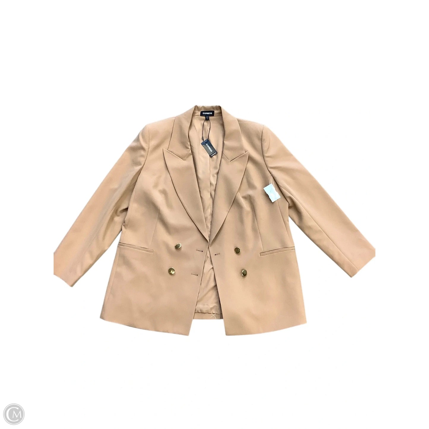 Blazer By Express In Tan, Size: Xl