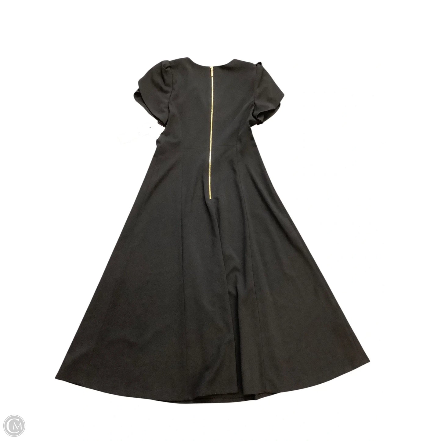 Dress Party Midi By Calvin Klein In Black, Size: 6