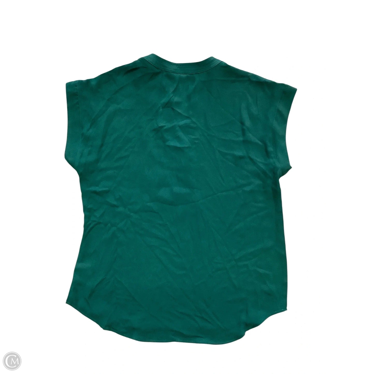 Blouse Sleeveless By Cynthia Steffe In Green, Size: M