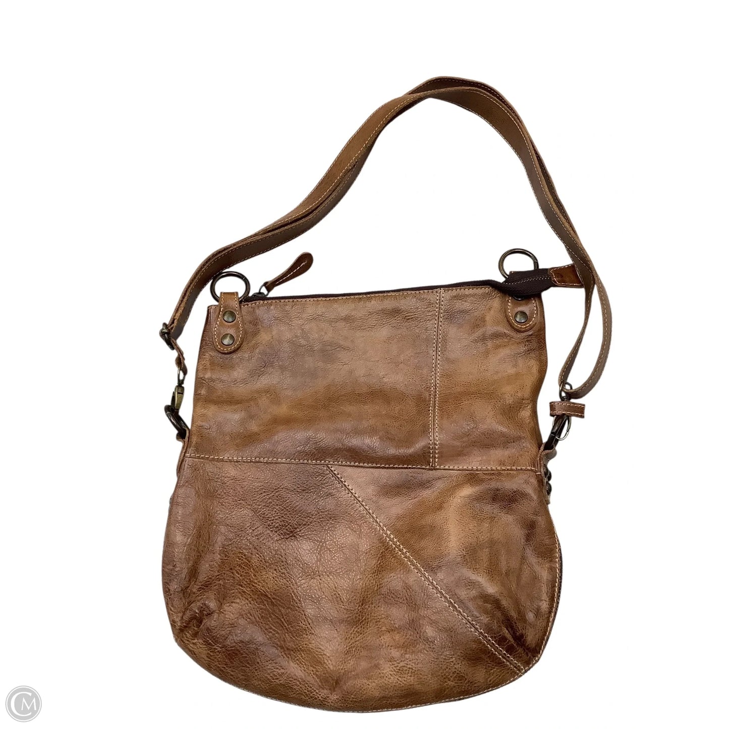 Handbag Leather By Bed Stu, Size: Medium