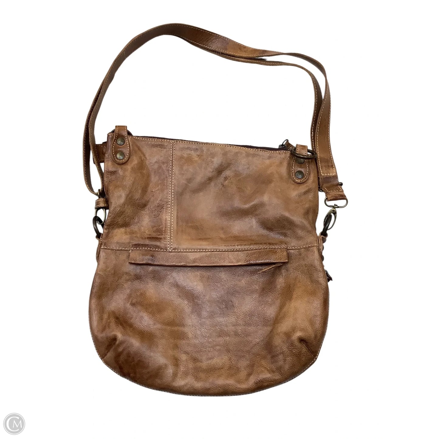 Handbag Leather By Bed Stu, Size: Medium
