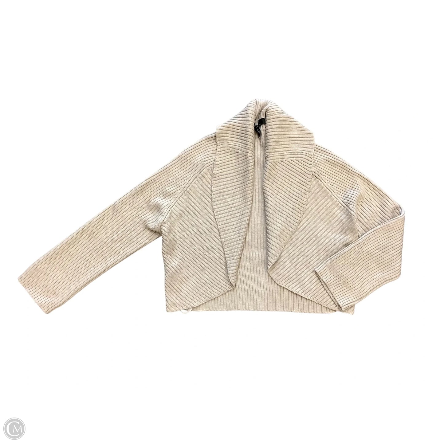 Sweater Cardigan By White House Black Market In Tan, Size: Xs