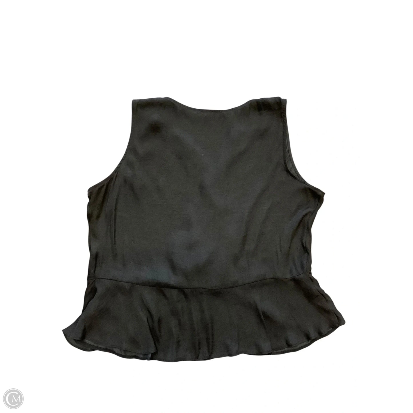 Blouse Sleeveless By Alfani In Black, Size: L
