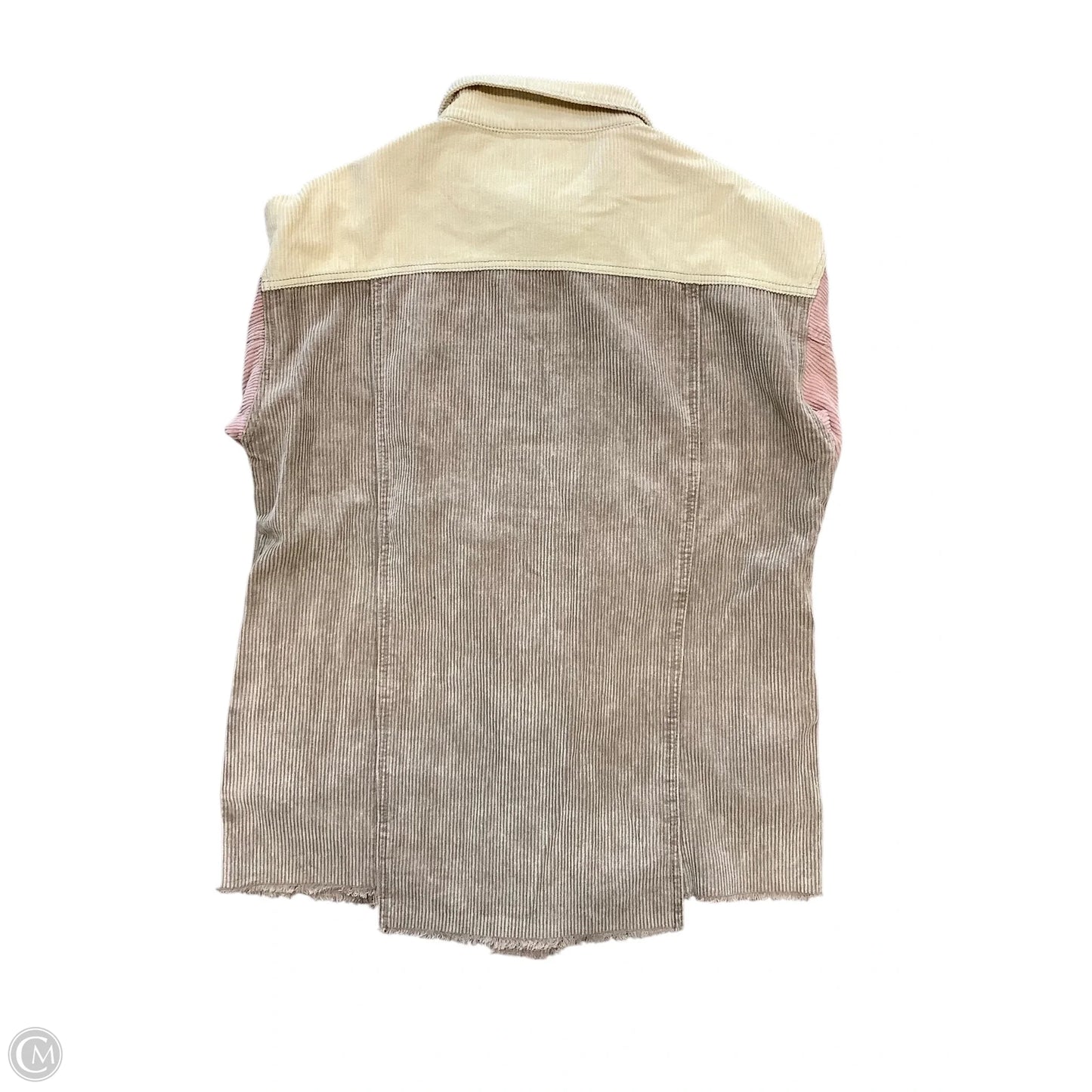 Jacket Shirt By Oli & Hali In Multi-colored, Size: S