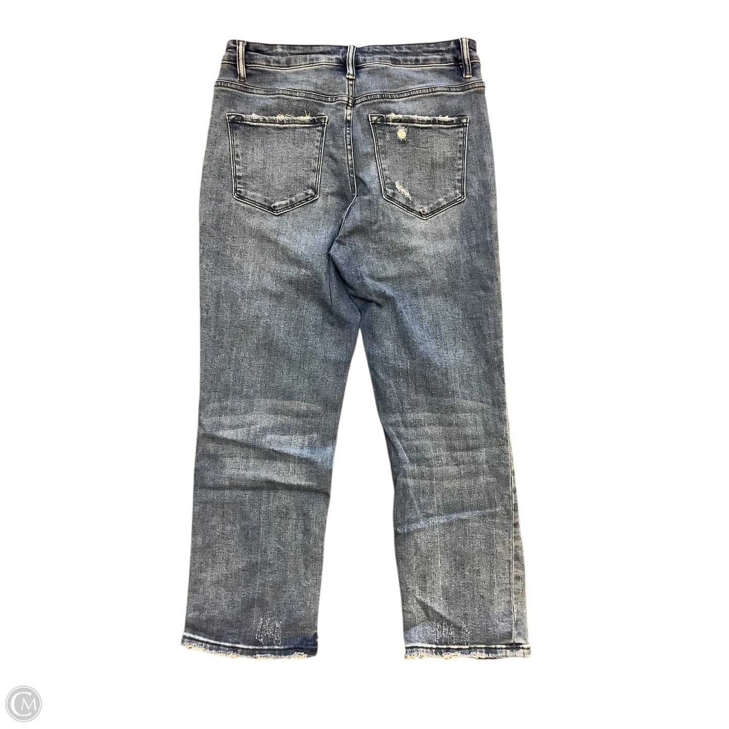 Jeans Straight By Vervet In Blue Denim, Size: 10(30)