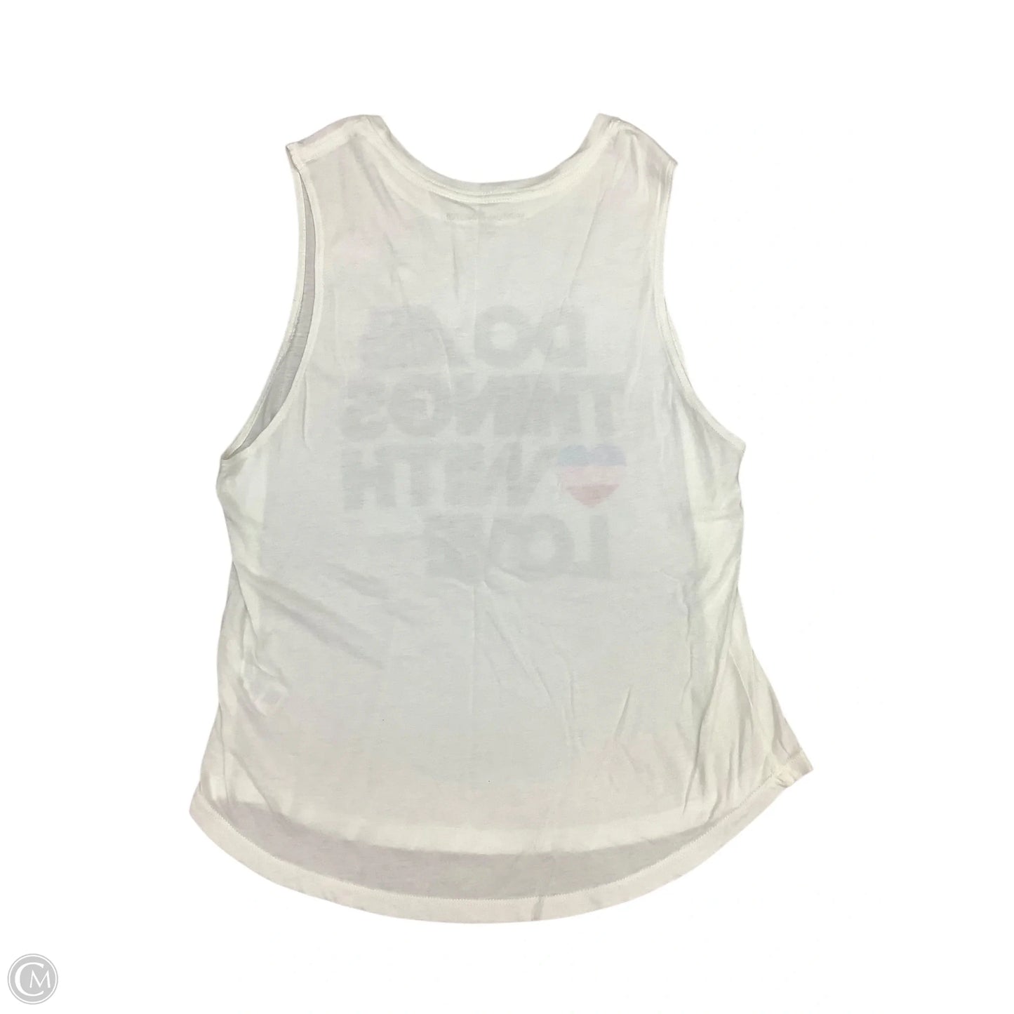 Tank Top By Spiritual Gangster In White, Size: M