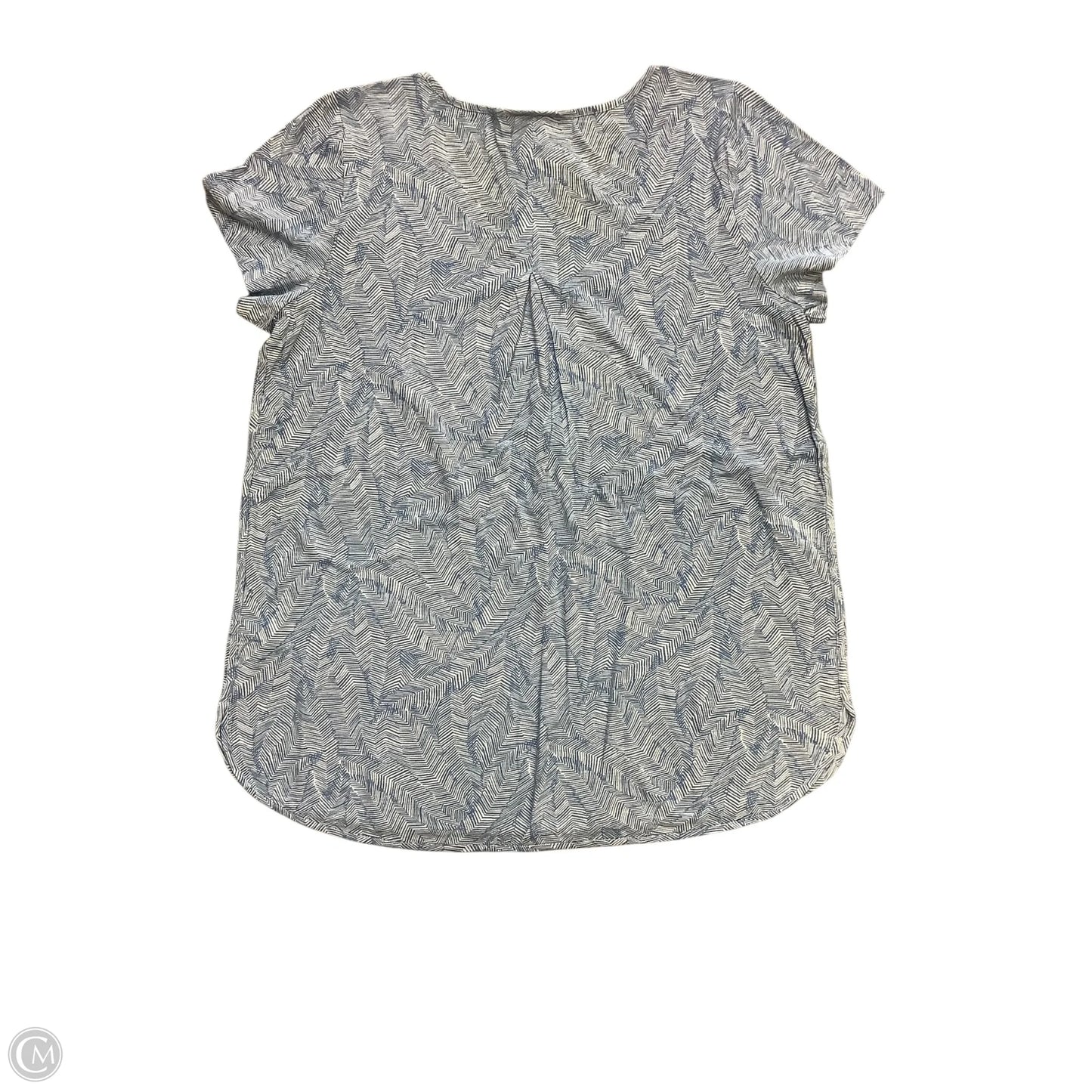 Tunic Short Sleeve By J. Jill In Blue, Size: L