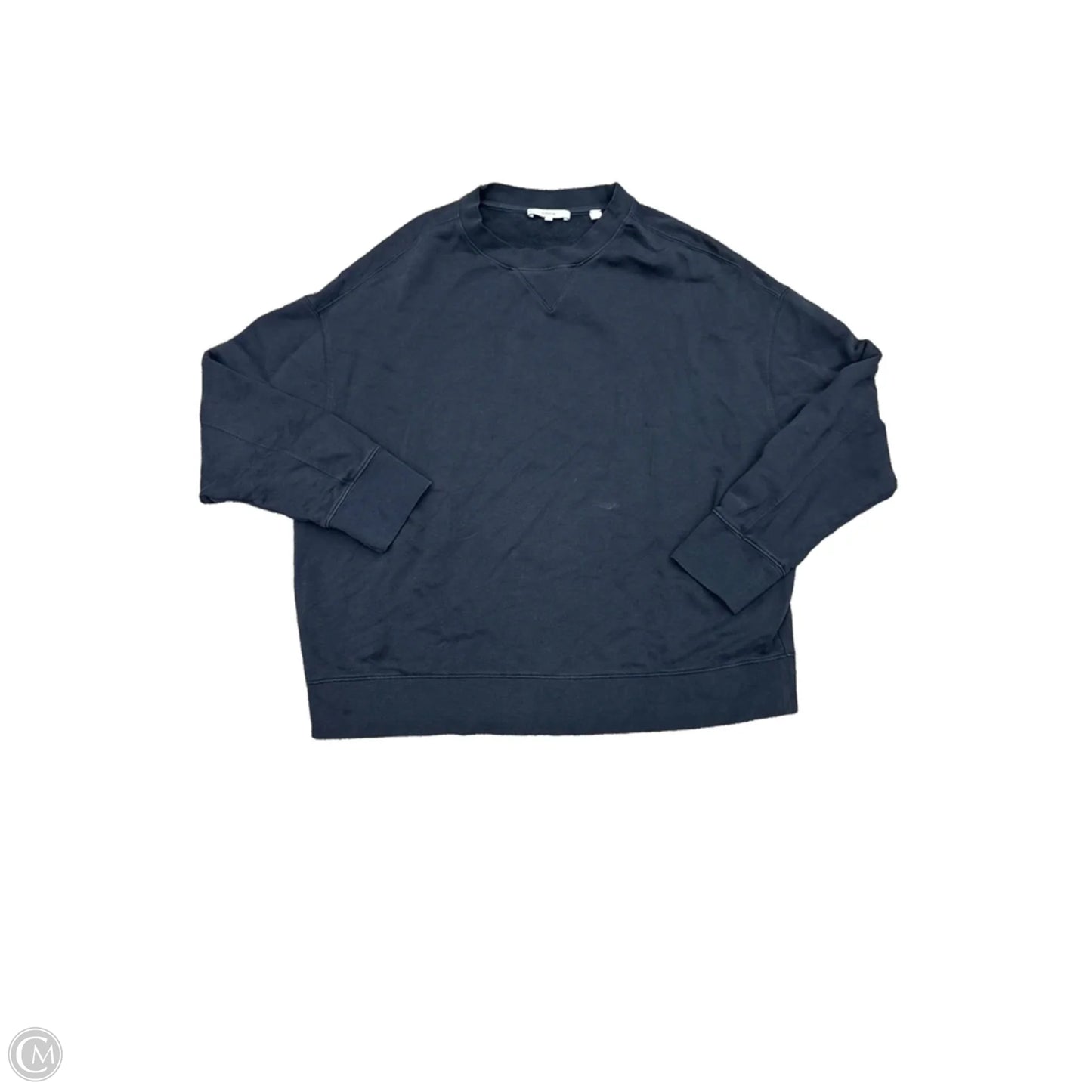 Sweatshirt Crewneck By Vince In Black, Size: L