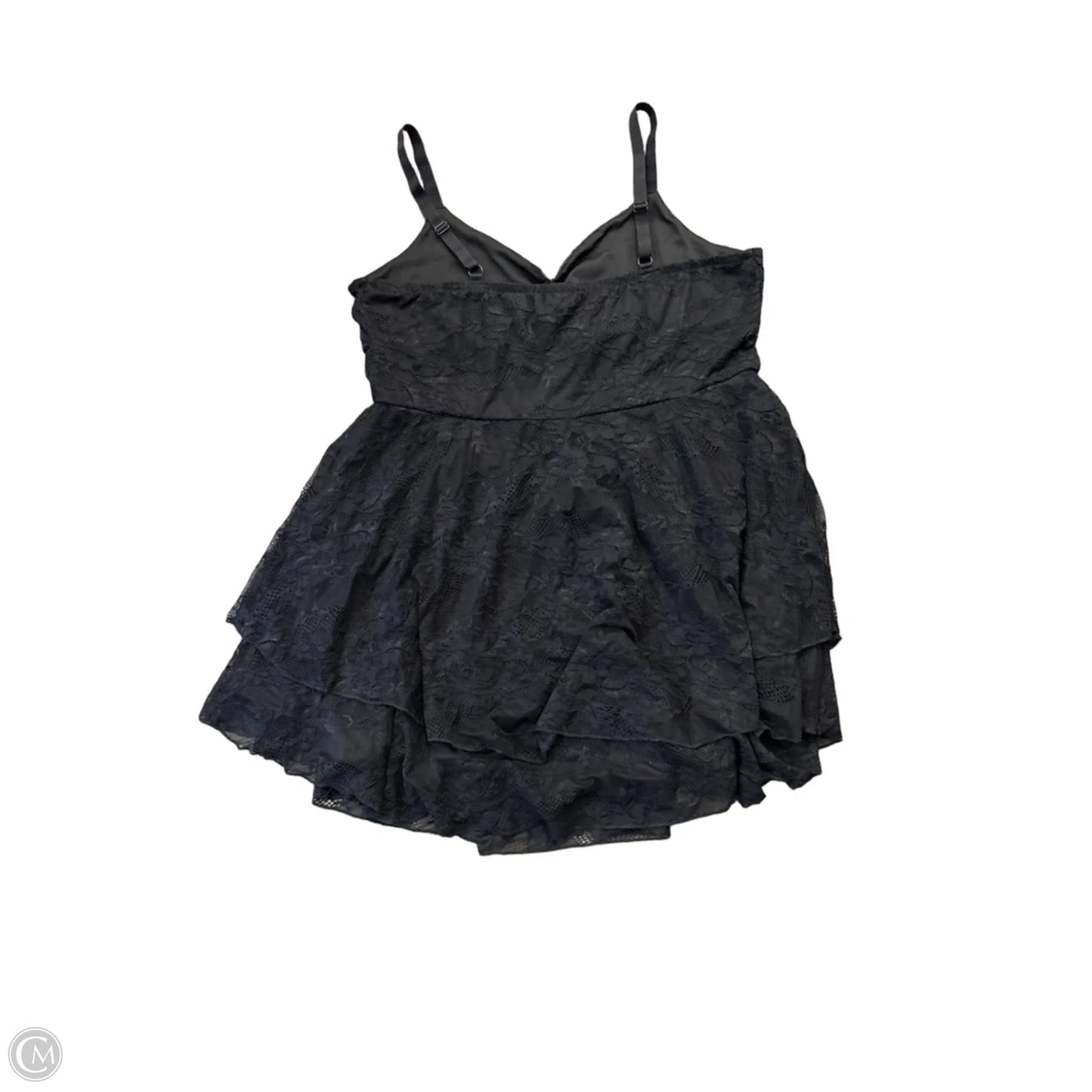 Dress Party Short By Torrid In Black, Size: 2x