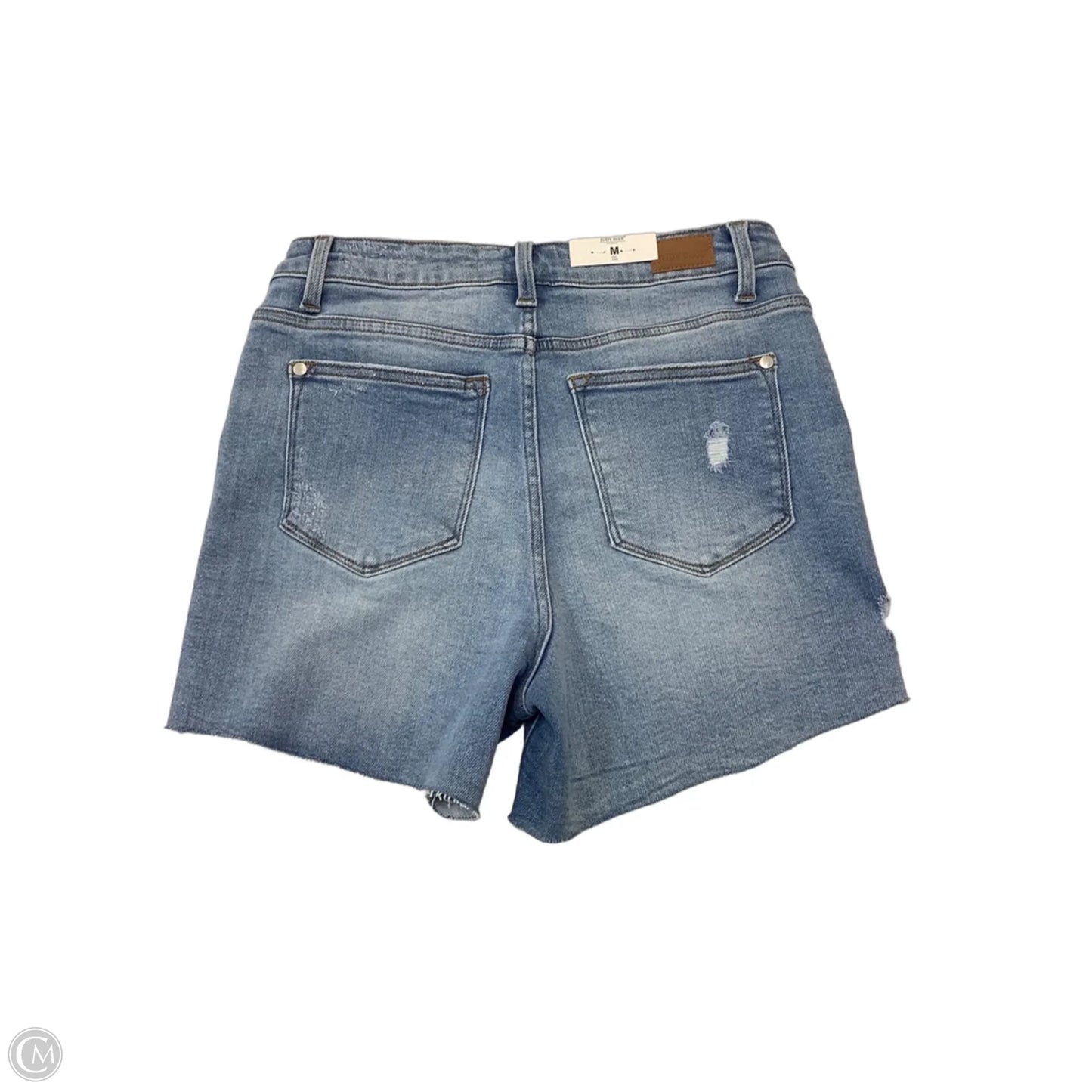 Shorts By Judy Blue In Blue Denim, Size: M
