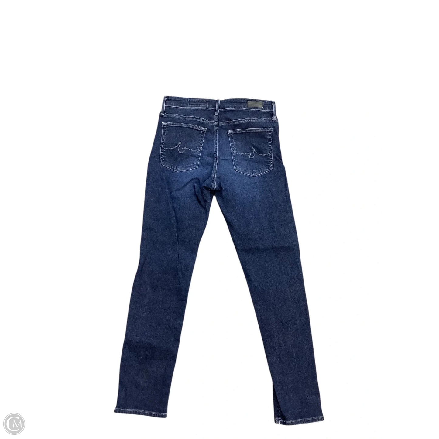 Jeans Skinny By Ag Jeans In Blue Denim, Size: 8/10(30)