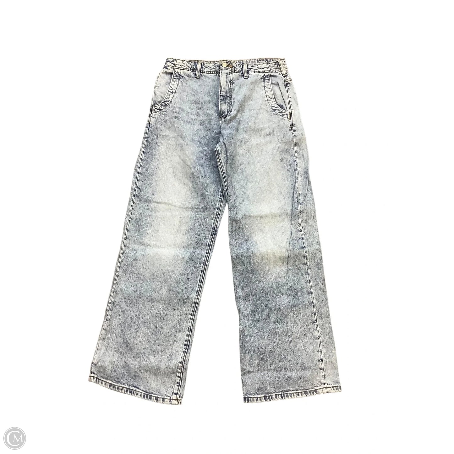 Jeans Wide Leg By Pilcro In Blue Denim, Size: 6