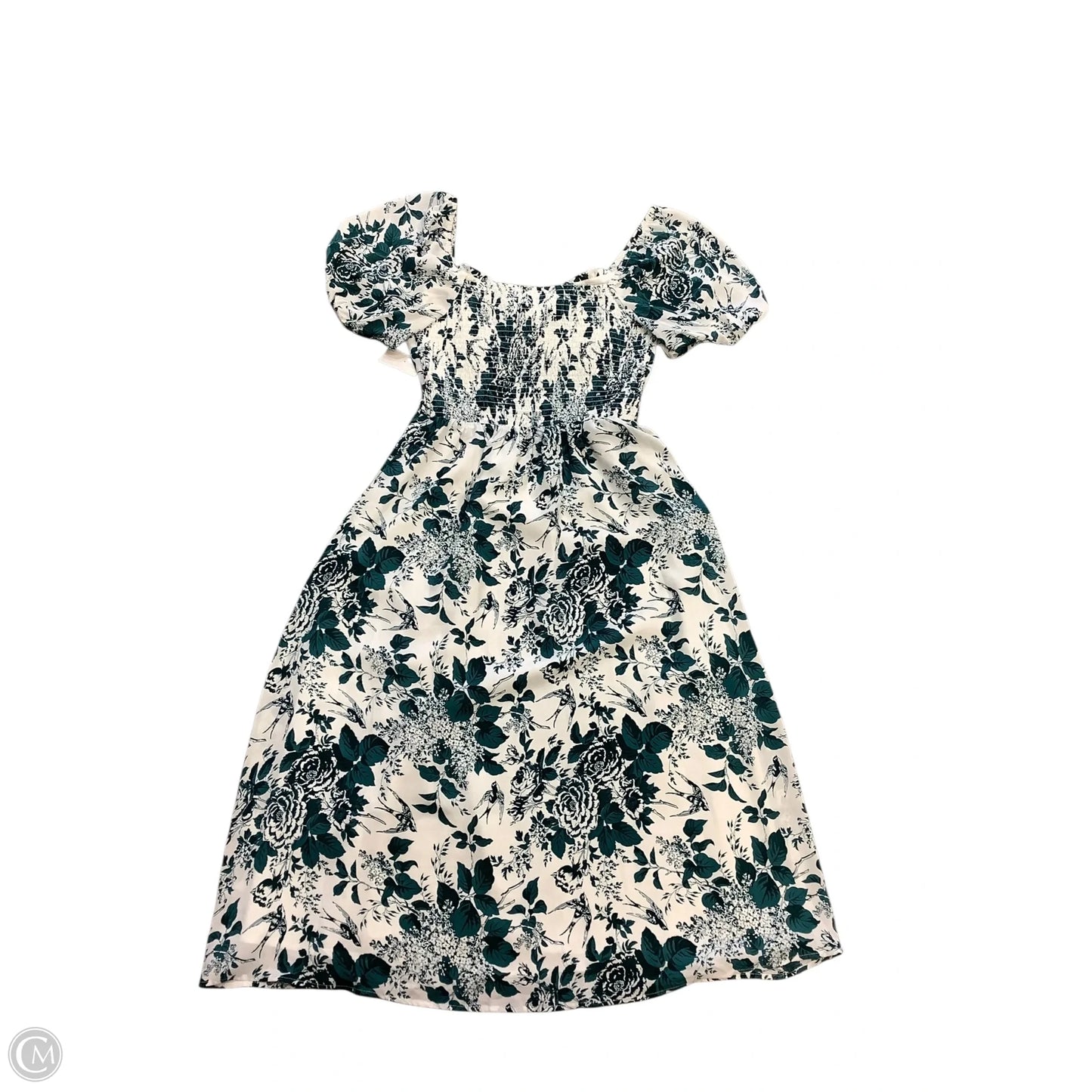 Dress Party Long By Cmb In Green & White, Size: M