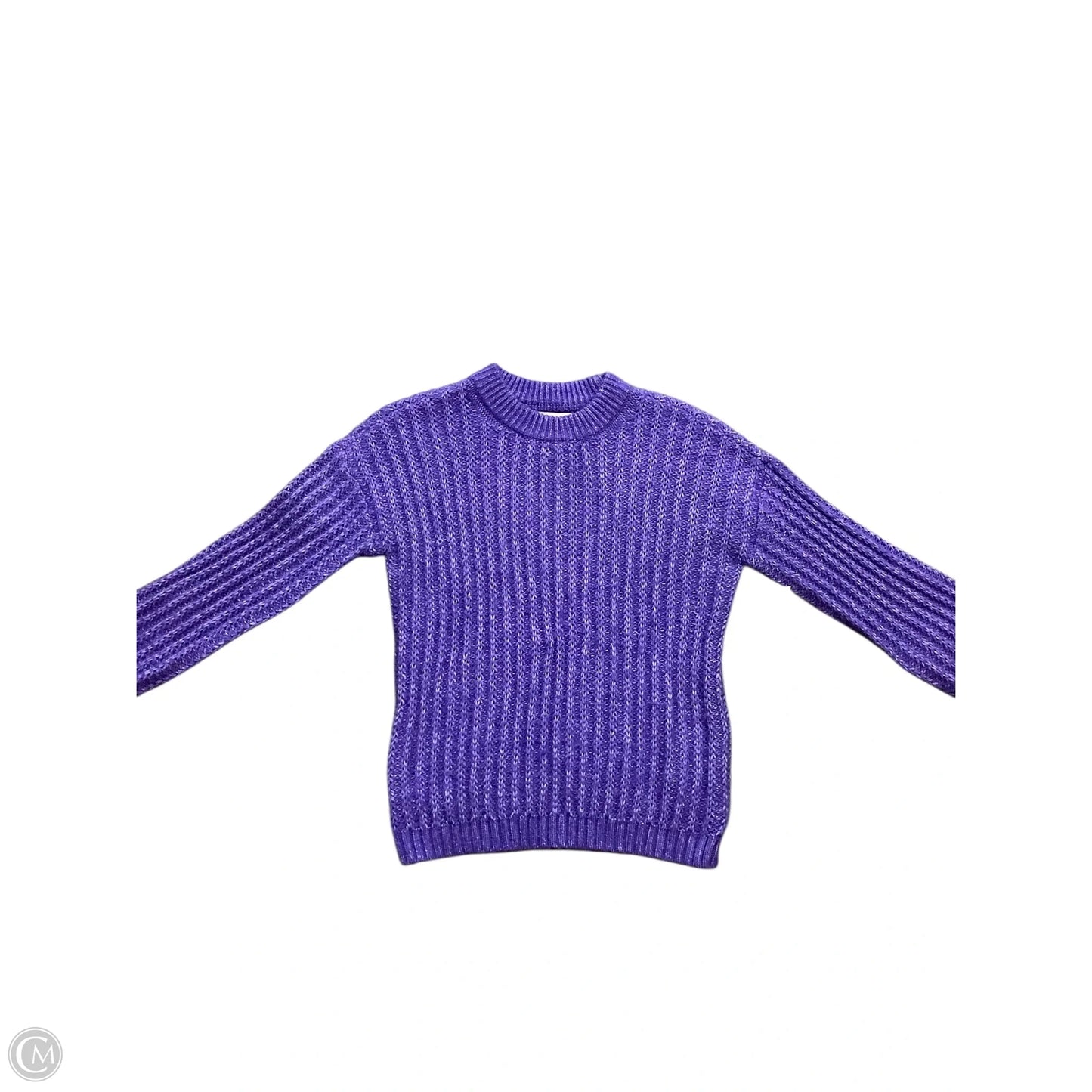 Sweater By Loft In Purple, Size: Mp