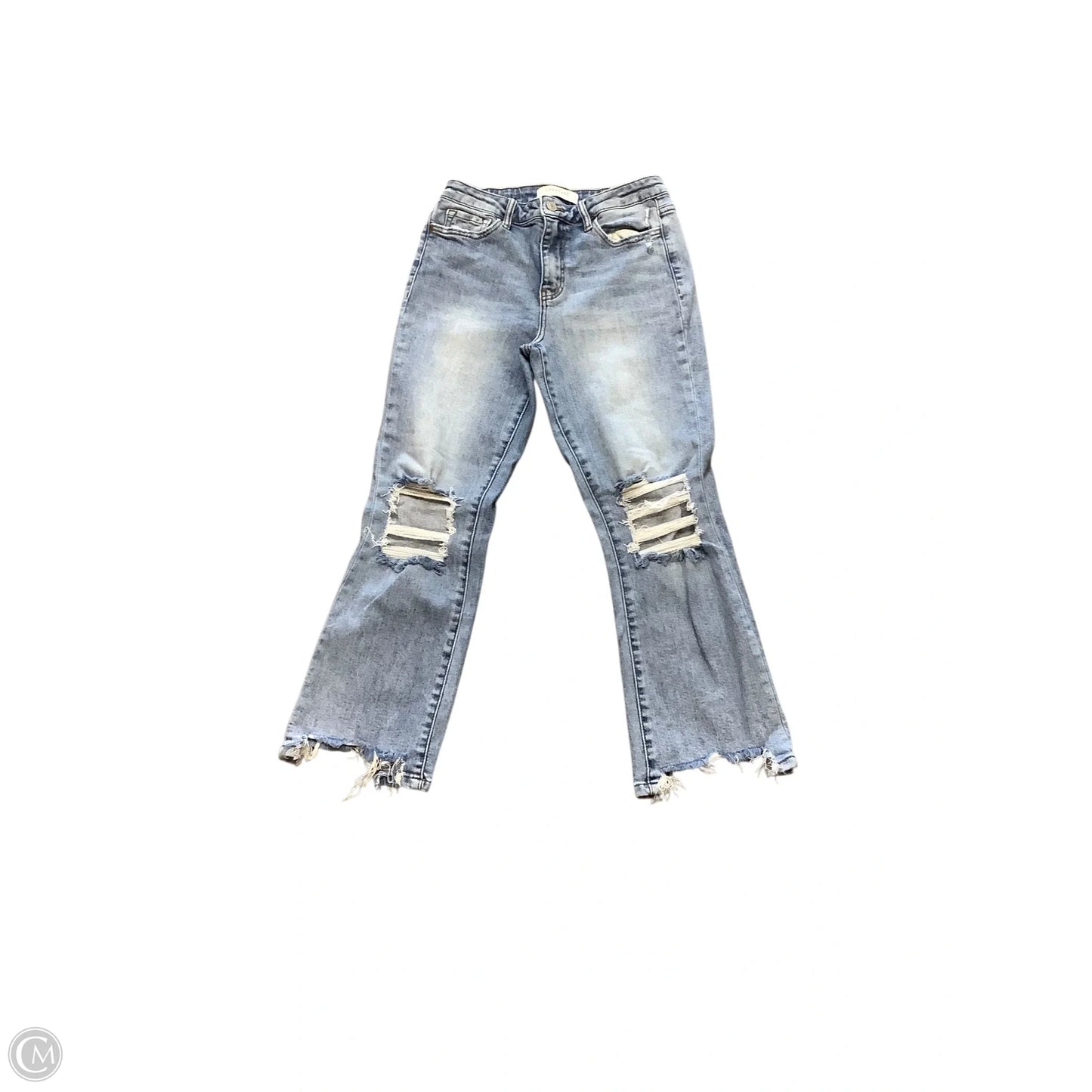 Jeans Boot Cut By Vervet In Blue Denim, Size: 9 (29)