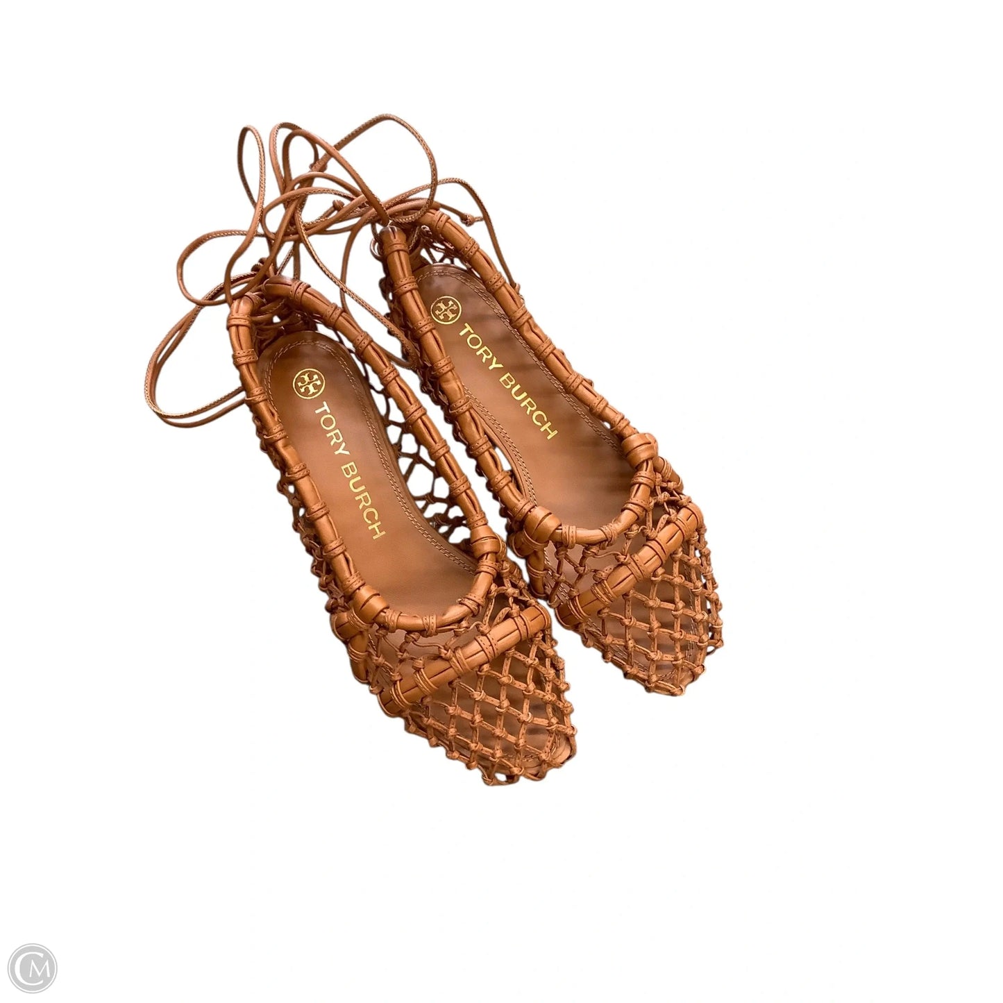 Shoes Designer By Tory Burch In Brown, Size: 8