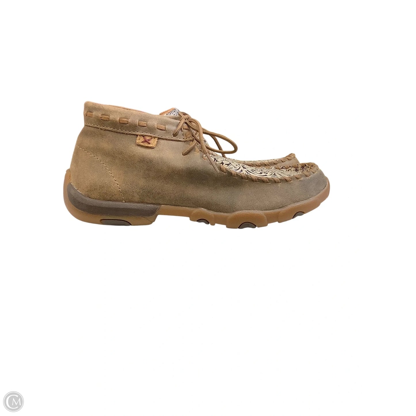 Boots Ankle Flats By Cmb In Brown, Size: 7.5