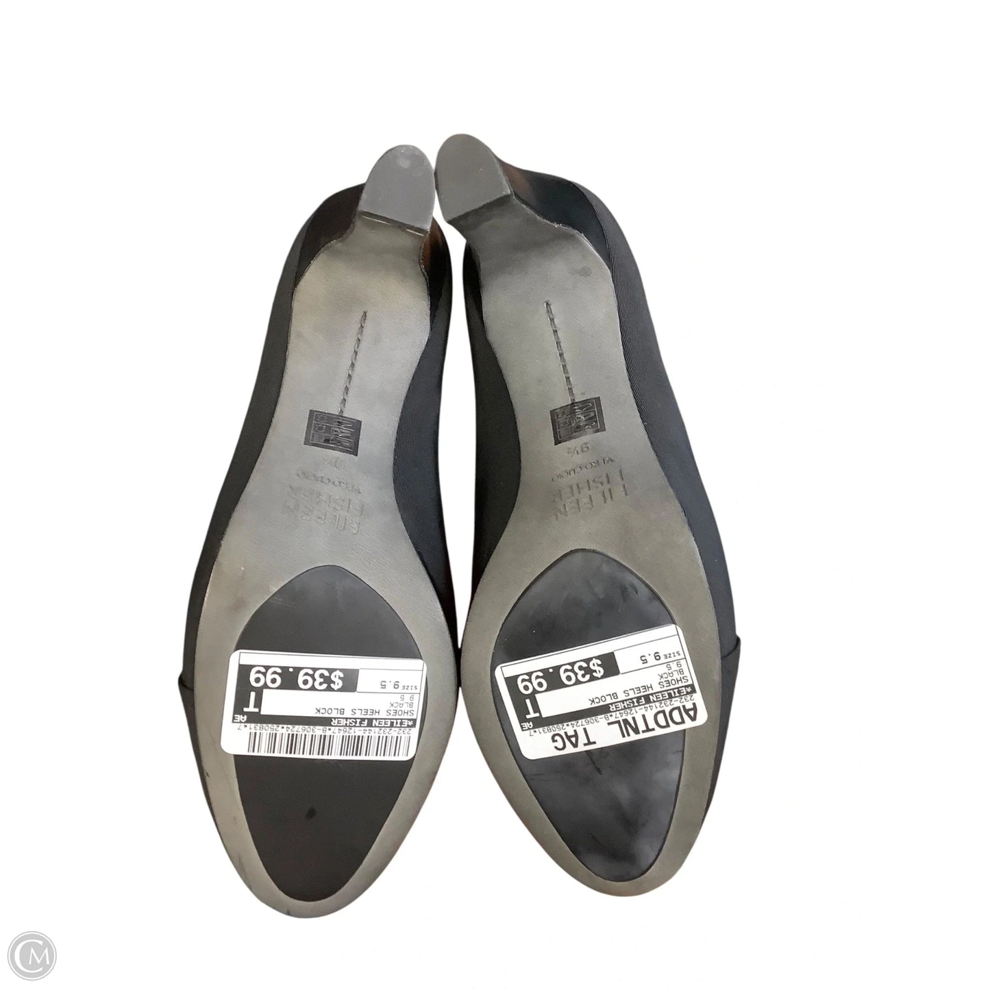 Shoes Heels Block By Eileen Fisher In Black, Size: 9.5