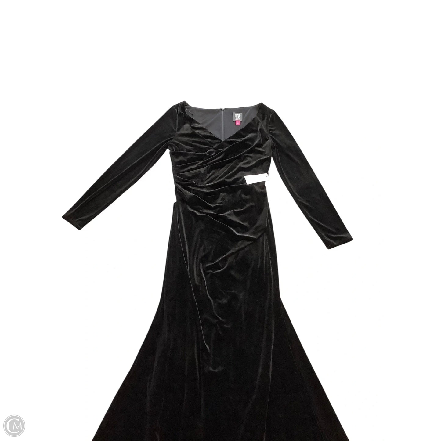 Dress Party Long By Vince Camuto In Black, Size: 10