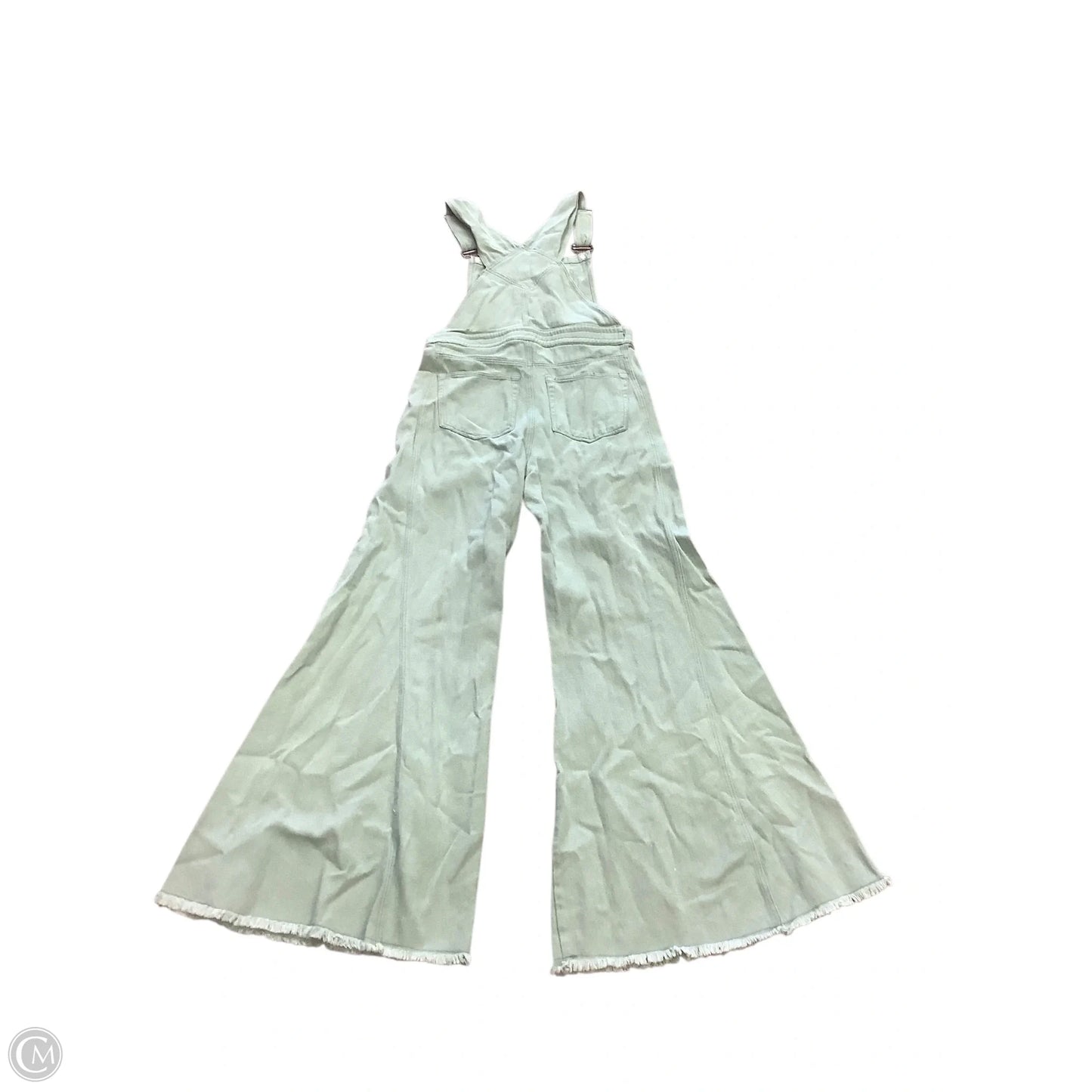 Overalls By Ee Some In Green Denim, Size: S