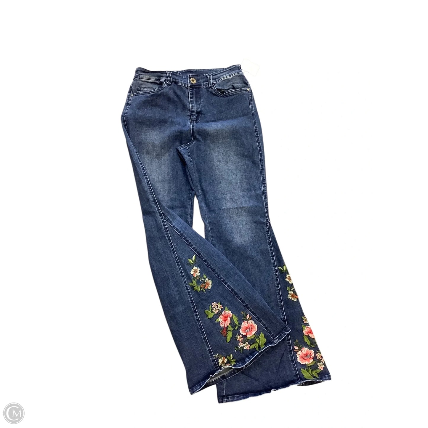 Jeans Boot Cut By Clothes Mentor In Blue Denim, Size: 8