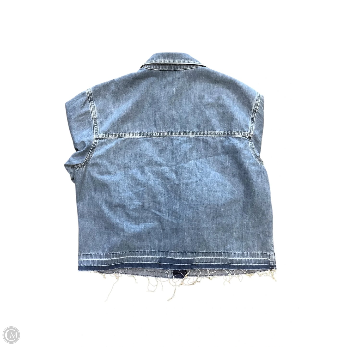 Jacket Denim By Pilcro In Blue Denim, Size: M