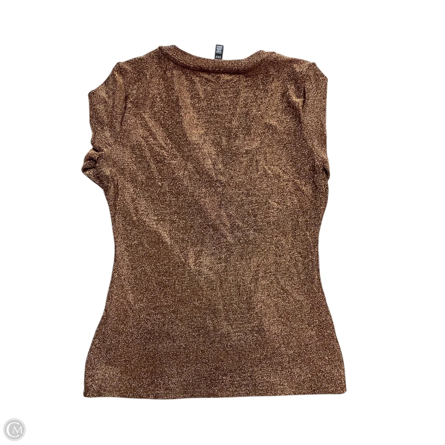 Top Long Sleeve By White House Black Market In Brown, Size: Xxs