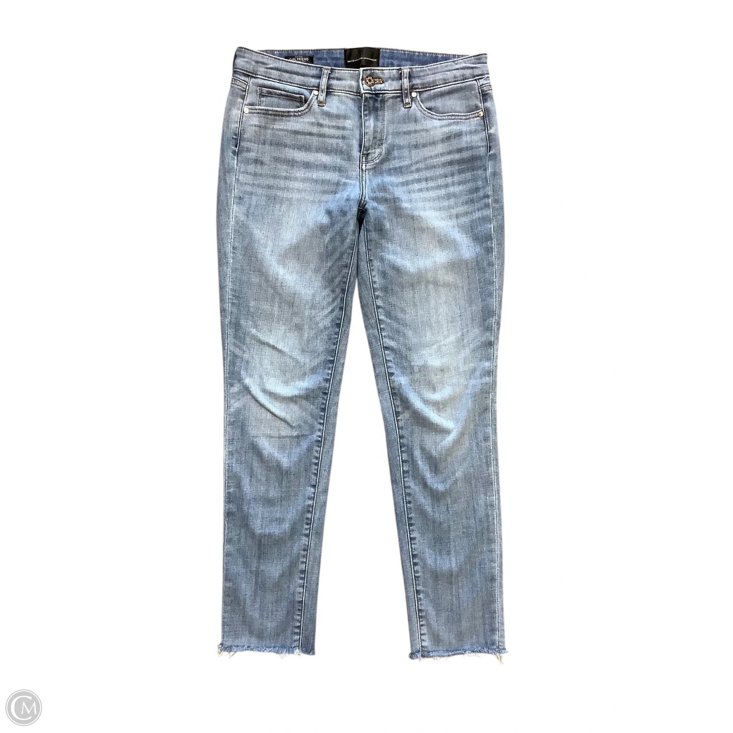 Jeans Straight By White House Black Market In Blue Denim, Size: 2