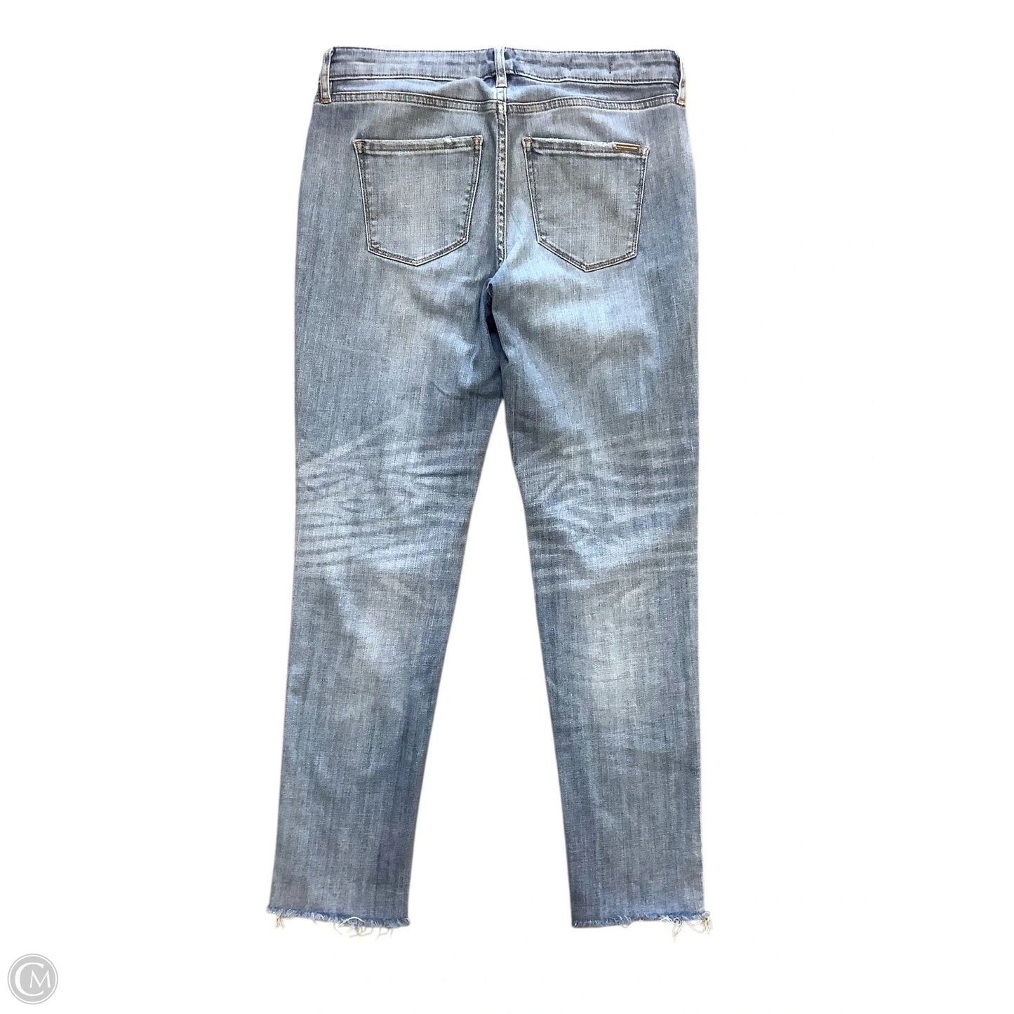 Jeans Straight By White House Black Market In Blue Denim, Size: 2