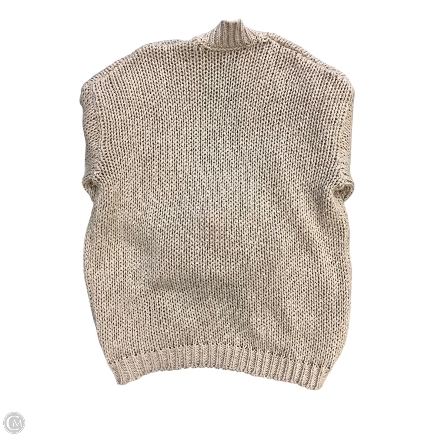 Sweater Cardigan By Clothes Mentor In Brown, Size: L