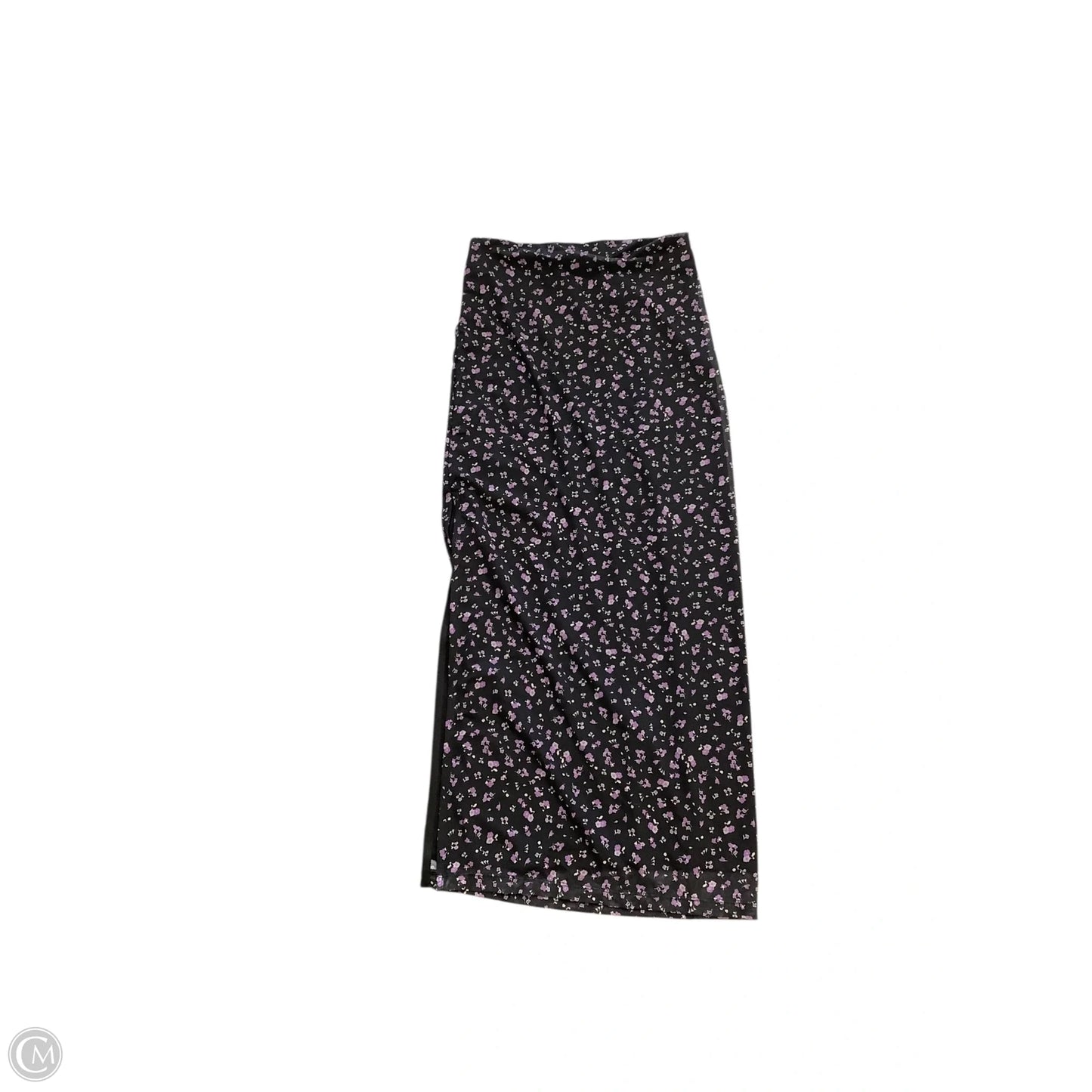 Skirt Maxi By Free People In Black & Purple, Size: Xs