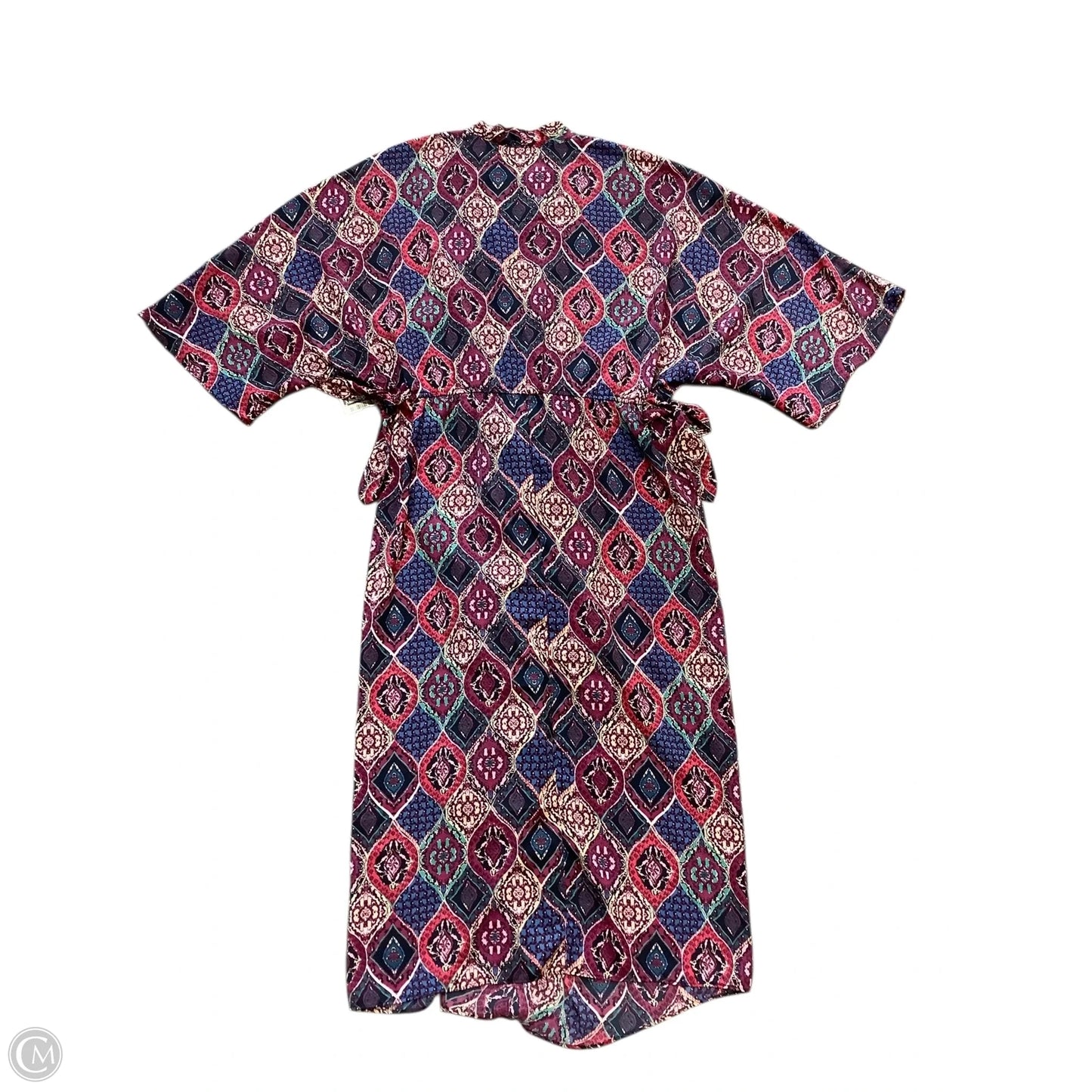 Dress Party Long By Anthropologie In Blue & Purple, Size: Xl